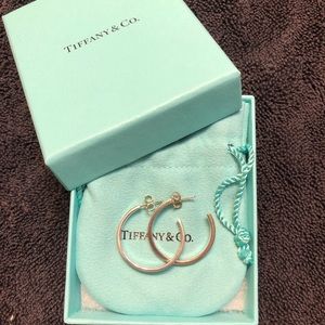 Tiffany & Co hoop earrings